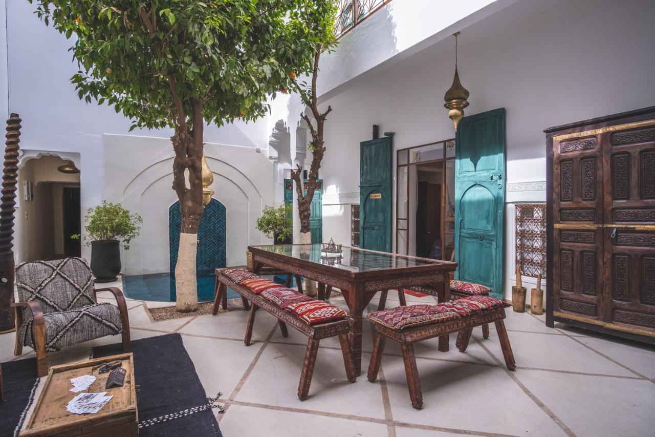 Riad Villa Berna Under Swiss Management Марракеш Екстер'єр фото