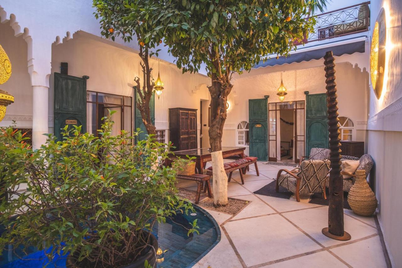 Riad Villa Berna Under Swiss Management Марракеш Екстер'єр фото